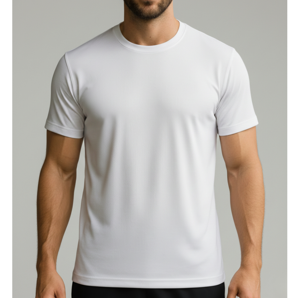 Camiseta Masculina Fit Original T-Shirt Ludo Básica Academia Casual