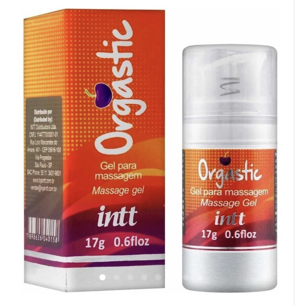 Gel Orgastic Intt Feminino Extra Forte 17g - Estimulante e Excitante de Alta Performance