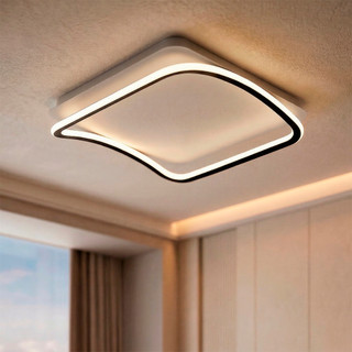 Plafon LED Vireon Quadrado 40cm 40W Sobrepor 4000K Luz Neutra Bivolt Sala Quarto Cozinha