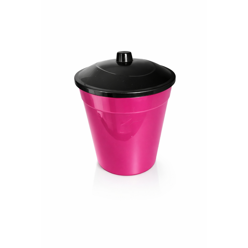 Lixeira Para Pia Cozinha 2,8L Compacta Tampa Preta Moderna – Prática, Resistente e Fácil de Limpar em Oferta na Shopee