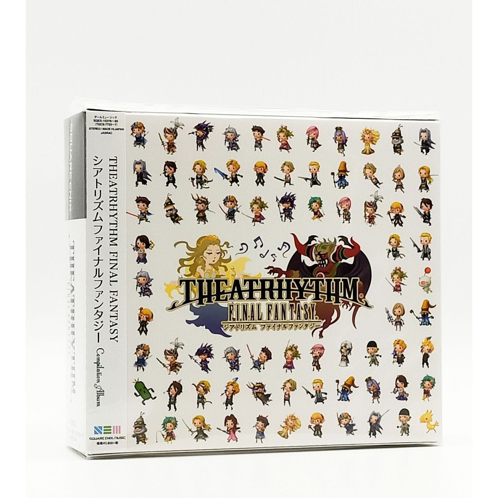 THEATRHYTHM FINAL FANTASY Álbum De Compilação Jogo Música 5 CD Box Set