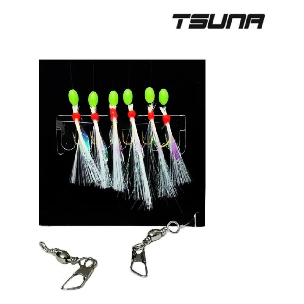 Kit C/ 4 Cartelas Sabiki - Todos Tamanhos (Super Promoção) — imagem 2 de 2