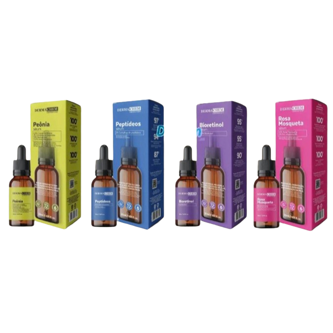 Dermachem Sérum BIORETINOL / ROSA MOSQUETA / PEÔNIA / PEPTÍDEOS 30 ML
