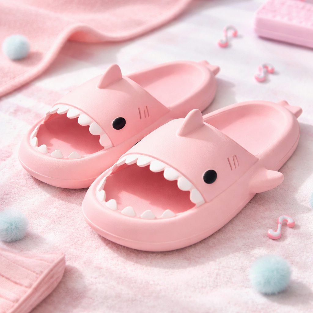 Chinelo Tubarão Teen  Rosa – Leve e Confortável - TB1 em Oferta na Shopee