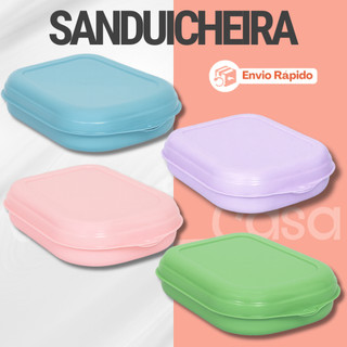 Pote Sanduicheira Porta Lanche Sanduiche