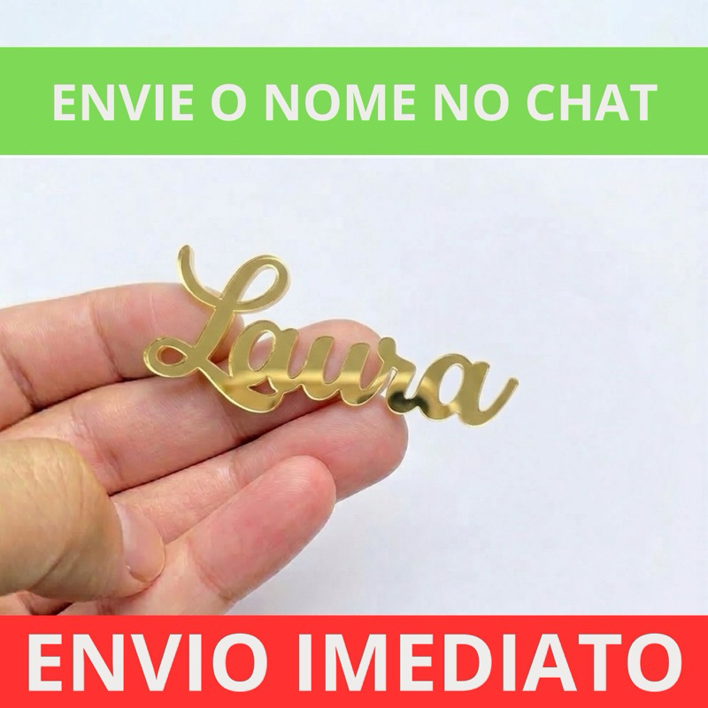 Kit Aplique nomes em papel Lamicote 10/20/30/40/50/100 und em Oferta na Shopee