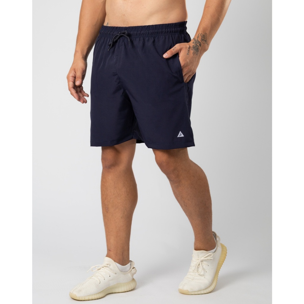 Bermuda Masculina Tactel com Elastano l Leve e Confortável l Academia, Praia, Casual - P ao GG em Oferta na Shopee