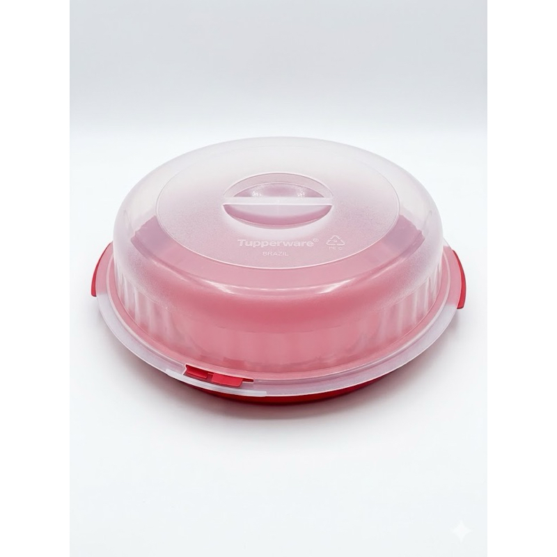 Boleira Com Tampa 35cm Serve Bolos e Tortas - Prática e Resistente