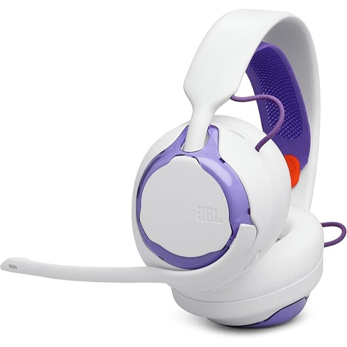Headset Gamer Fio JBL Quantum 250 Over Ear Microfone Removível Branco