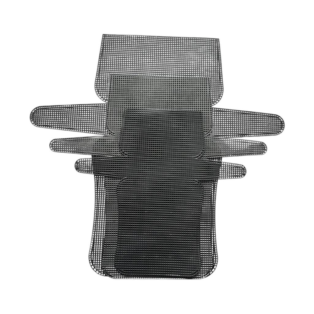Kit Três Telas de Bolsa - PMG - 1 de Cada - Cor Preta Para Fio 3 à 4 MM