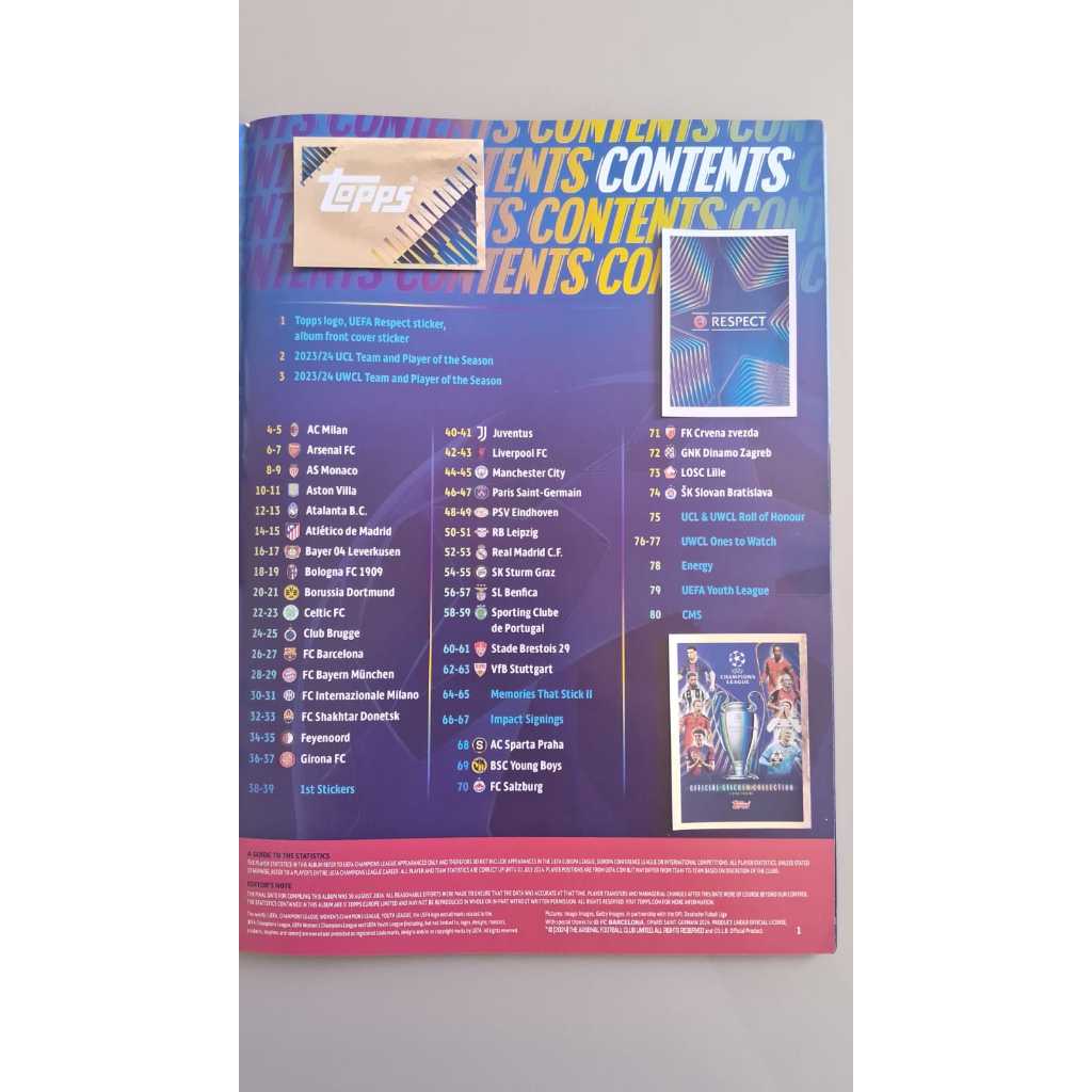 FIGURINHAS ESPECIAIS CHAMPIONS LEAGUE 2024 / 2025 ( VENDA POR UNIDADE ) ORIGINAIS TOPPS