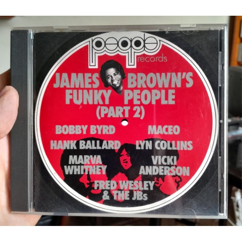 CD JAMES BROWN - FUNK PEOPLE PART 2 MACEO PARKER, FRED WESLEY, LYN COLLINS ETC.