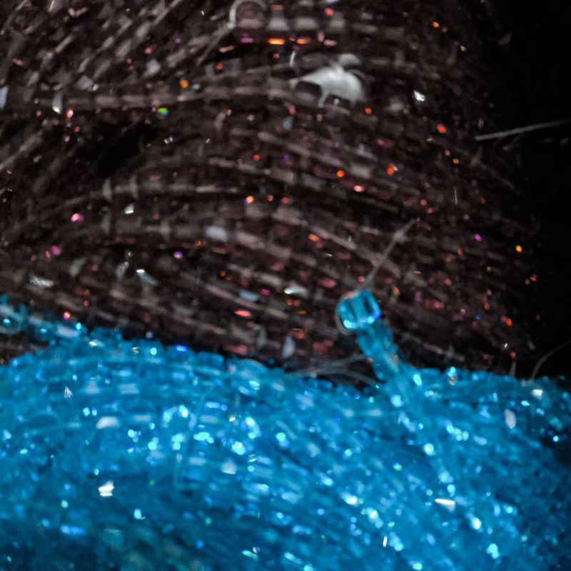 Fio de Cristal gota 11x7 kit com 10 Fios em Oferta na Shopee