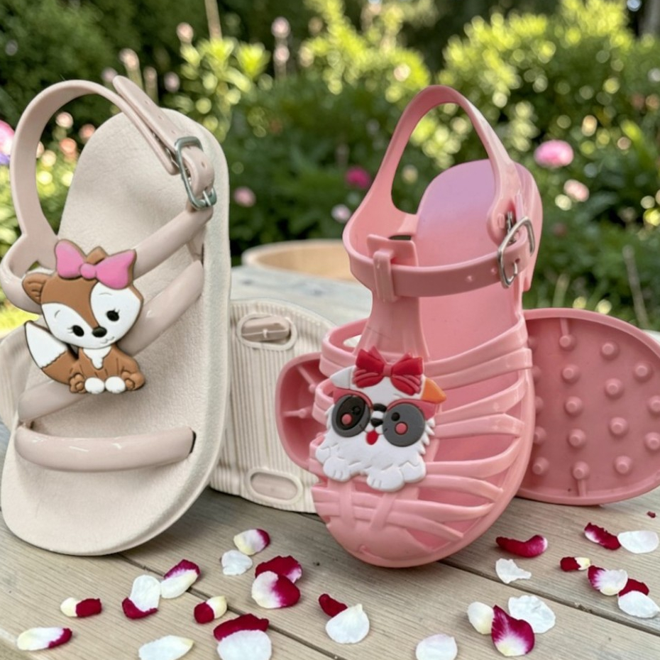 Kit 2 Pares Sapatilha e Birken Infantil Menina