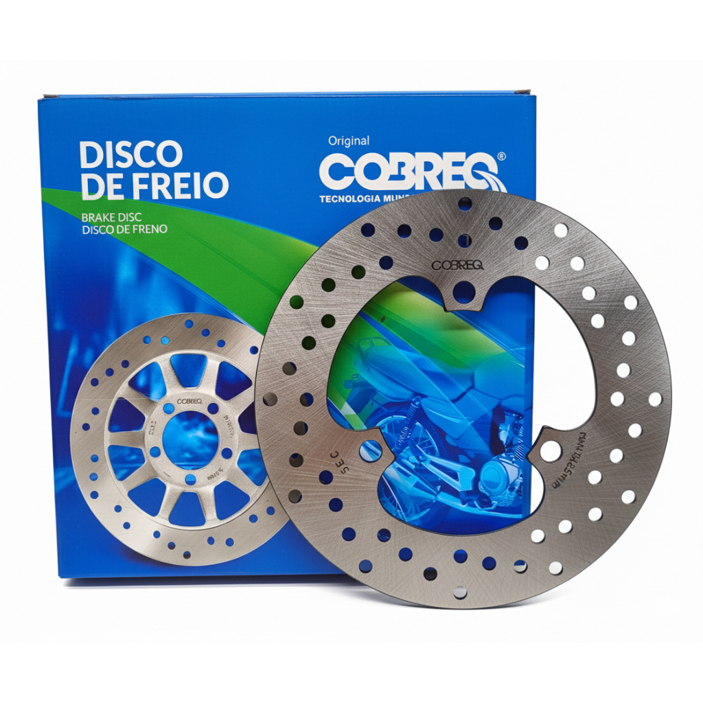 DISCO DE FREIO TRASEIRO COBREQ LANDER 250 07 A 23 / TENERE 250 10 A 19 / CROSSER 150 ABS 19 A 23