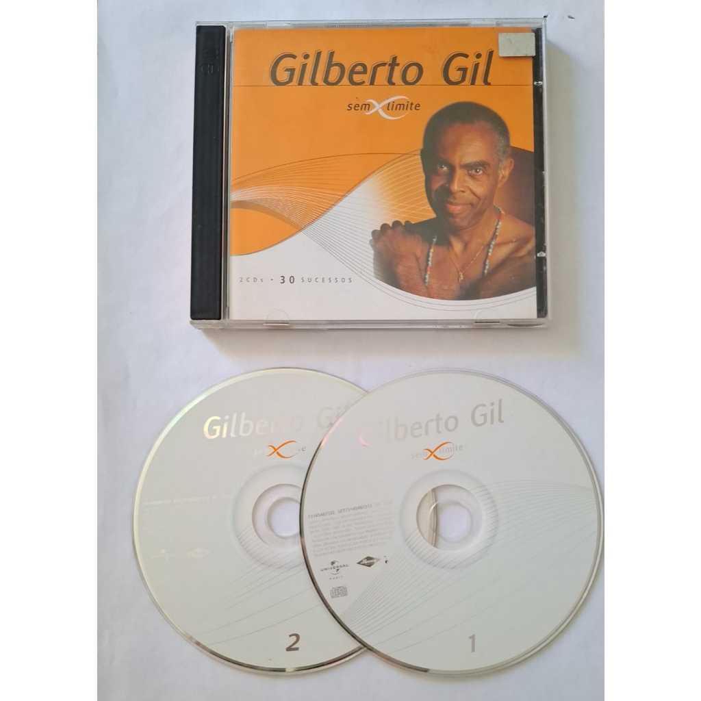 CD GILBERTO GIL - SEM LIMITE - 2 CD'S