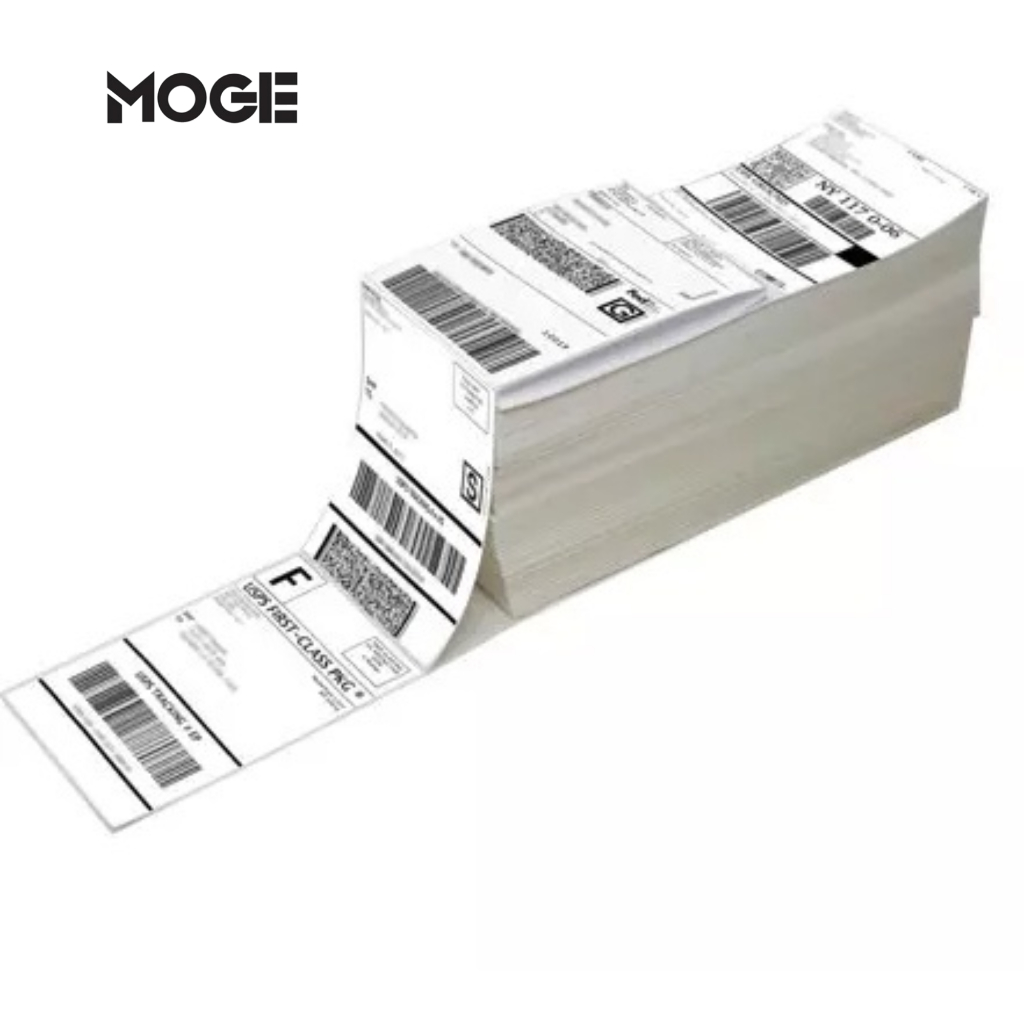 Kit 5000 Etiquetas Térmicas 10x15 Serrilha | Impressão Contínua (Sem Ribbon) BDPrinter