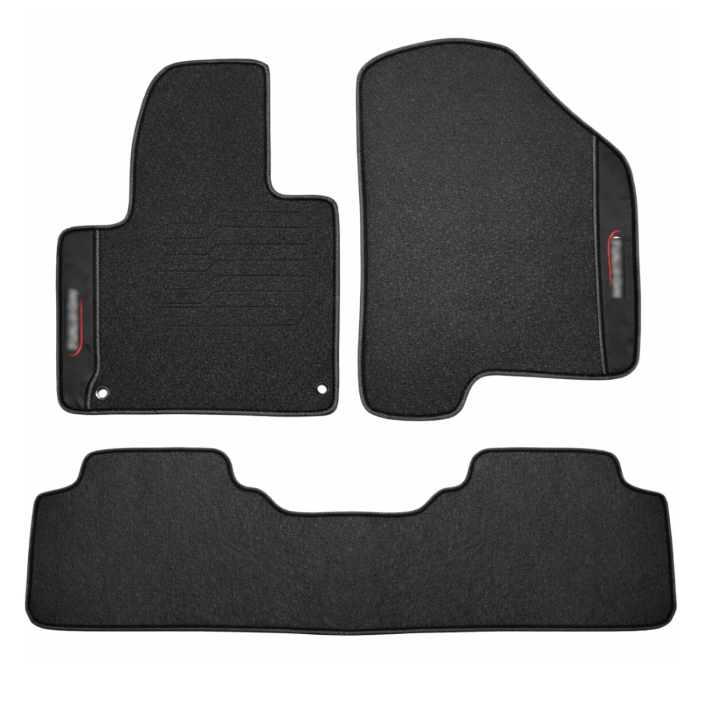 Tapete Compatível com Kia Sorento 2012 Tapete Sorento Preto Emborrachado Impermeável 2010 a 2023