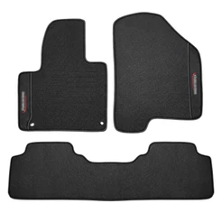 Tapete Compatível com Kia Sorento 2012 Tapete Sorento Preto Emborrachado Impermeável 2010 a 2023