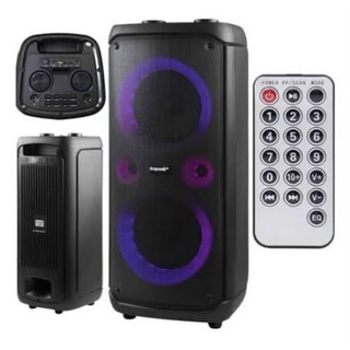 Caixa De Som Ecopower Ep-2225 Torre Portátil Bluetooth Usb
