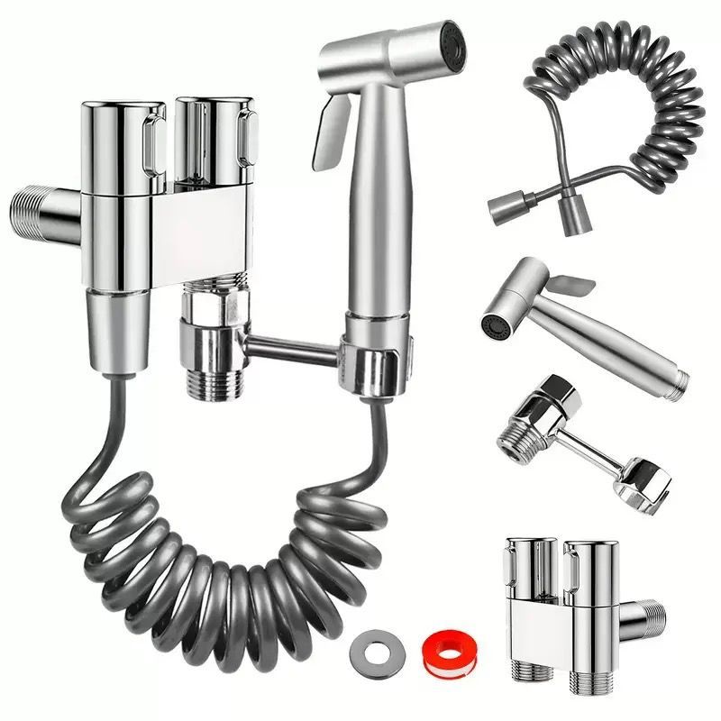 KIT Banheiro Ducha Higiênica  Com Registro Torneira DuplaUM Entreda Duas Saídas