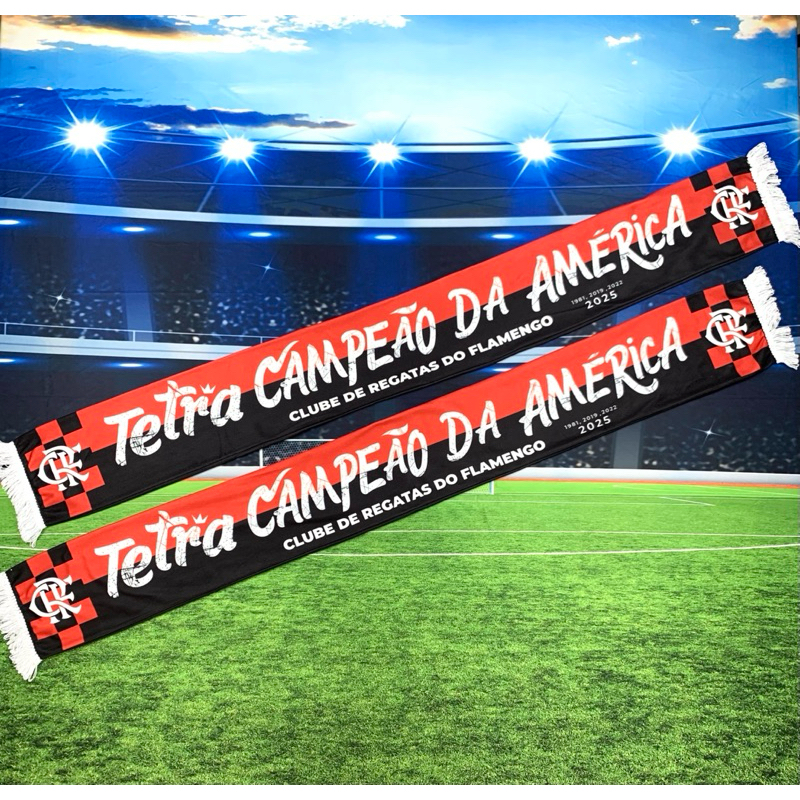 Cachecol Flamengo Dupla Face Mod.04 NOVO 2026 Cachecol Flamengo Dupla Face Mod.04 NOVO 2026