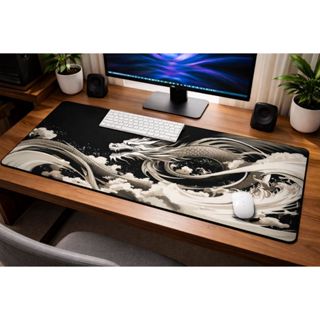 Mouse Pad Gamer Extra Grande 70x30 CM Antiderrapante Base Emborrachada Para PC e Notebook em Oferta na Shopee