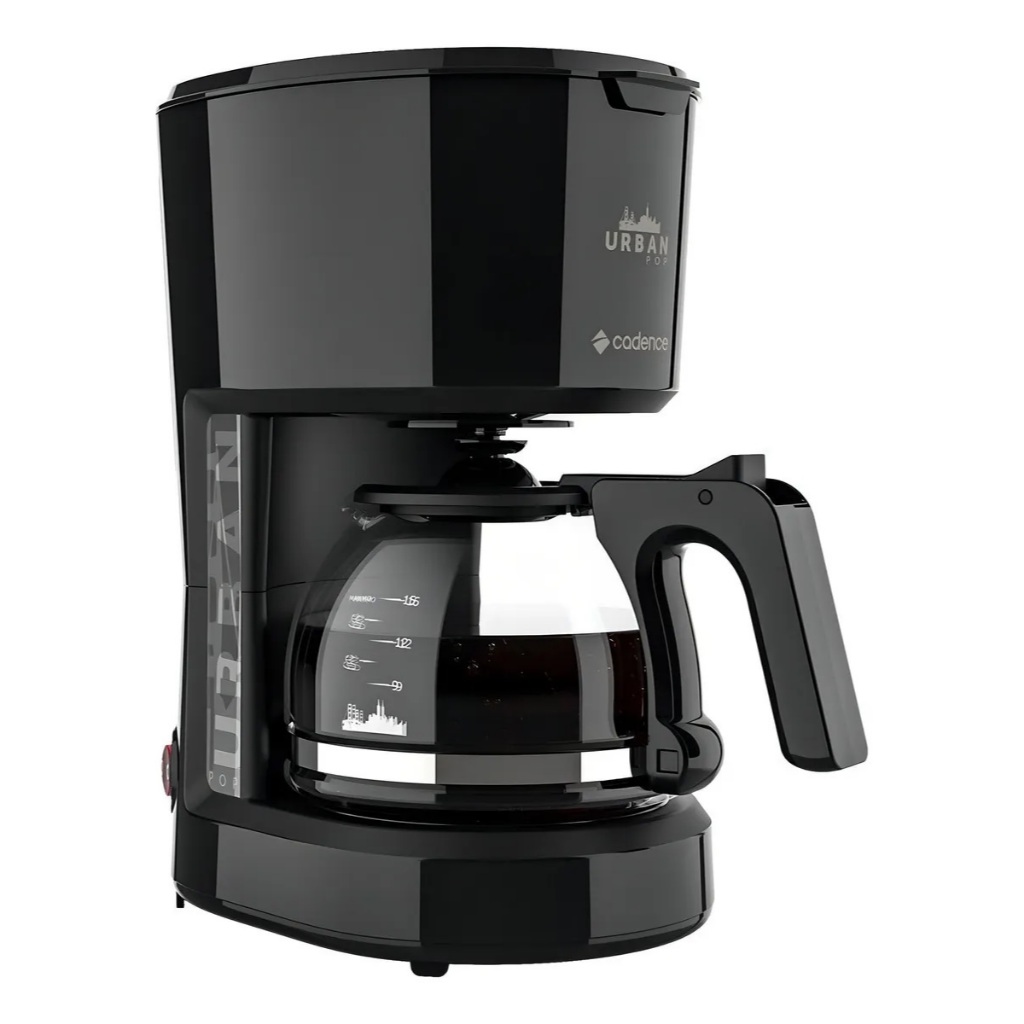 Cafeteira Elétrica Cadence Urban Pop 220V 127V 600ml Filtro Permanente caf310
