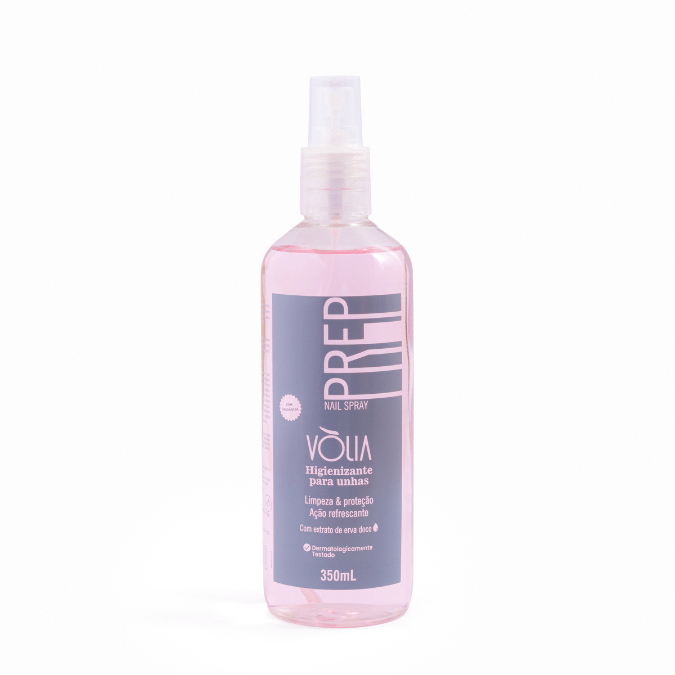 Prep Nail Spray Vòlia Preparador Antisséptico p/ Unhas Manicure Profissional Original