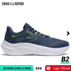 Tênis Rainha Blare II Masculino Azul/Verde Original com Nota Fiscal e Garantia