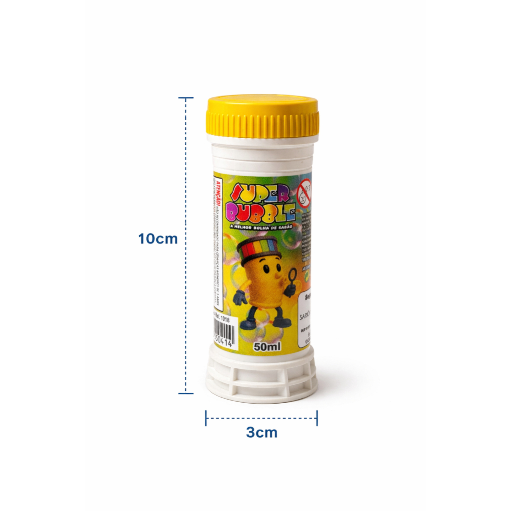 Kit Bolhas de Sabão p/ Lembrancinha Infantil Festa de Aniversário Bolinhas Sacolinha Surpresa Prenda