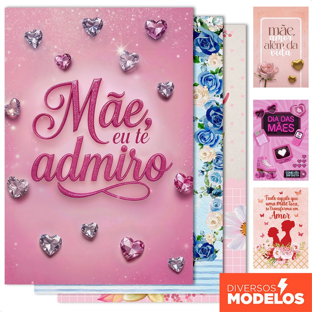 Painel Retangular Decorativo Dia das Mães Vertical Lateral de Festa Sublimado Em Tecido 1,50x2,20m