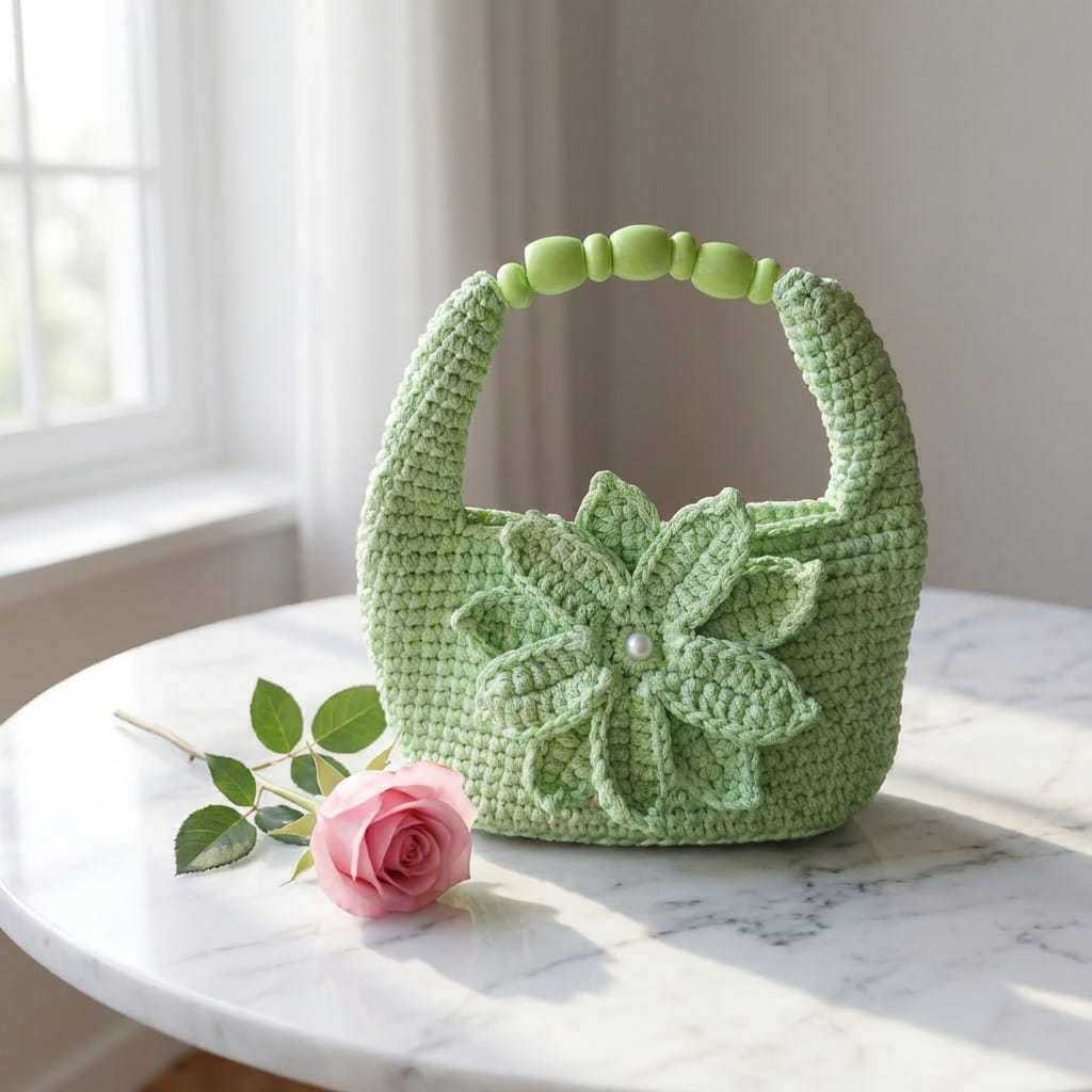 Bolsa de crochê Melissa. Com essa bolsa de crochê voce vai desde um passeio no shopping a um jantar.