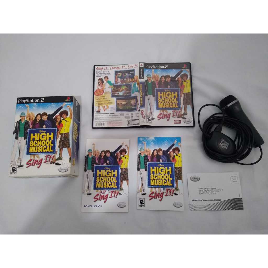 Bundle Sing It! High School Musical (Jogo Microfone Logitech)