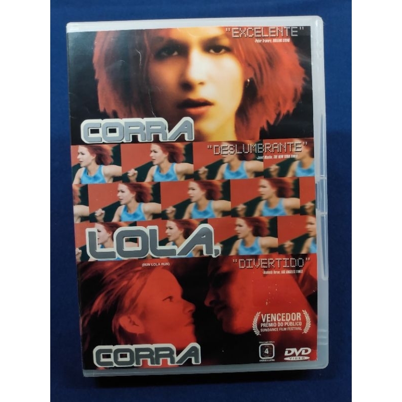 DVD Corra Lola Corra Original Columbia Sony Pictures de locadora em excelente estado raridade Tom Twyker Franka Potente