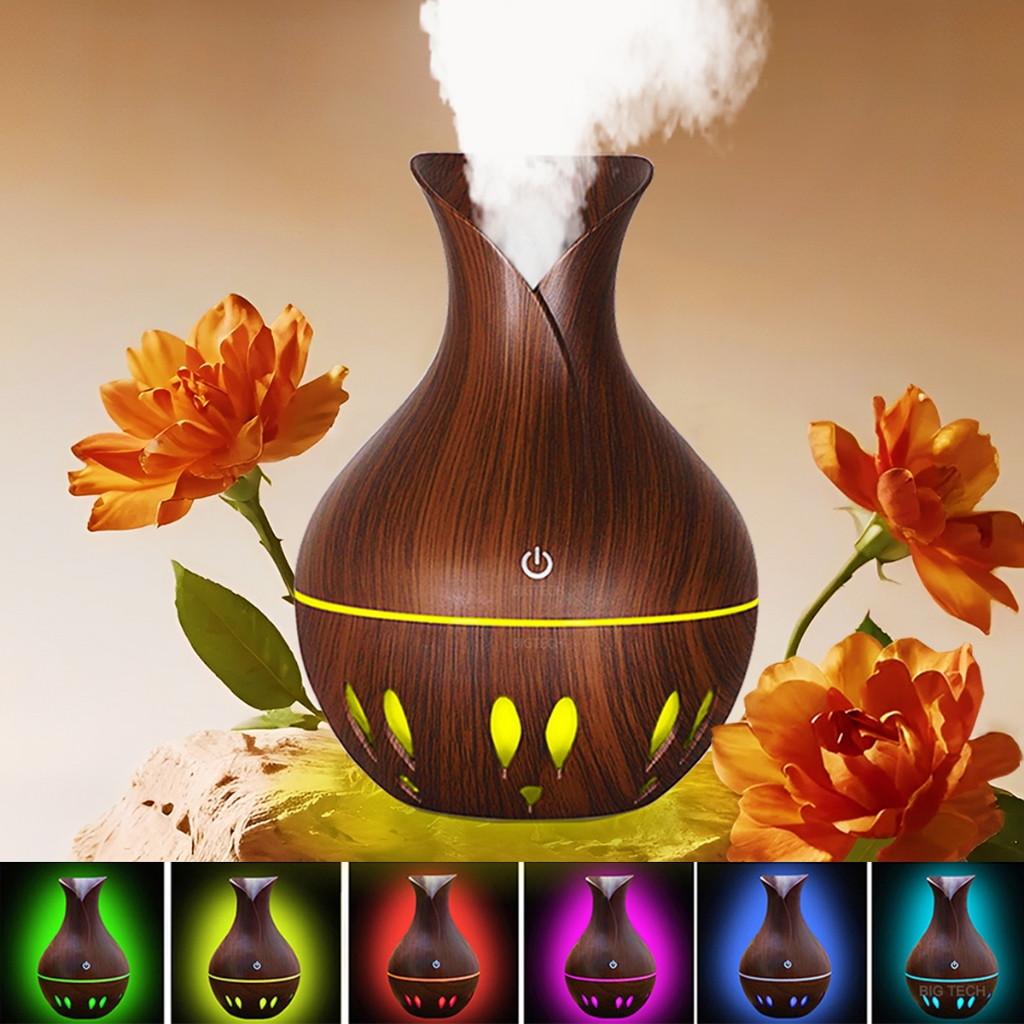 Umidificador De Difusor Aromatizador Ambiente Purificador De Ar Humidificador Desligamento Automático Sem água