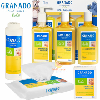 Kit Bebê Granado Hora Do Banho Higiene Infantil com 06 Itens Completo em Oferta na Shopee