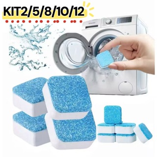 Limpador de máquina de lavar, comprimido efervescente sólido para remover manchas em Oferta na Shopee
