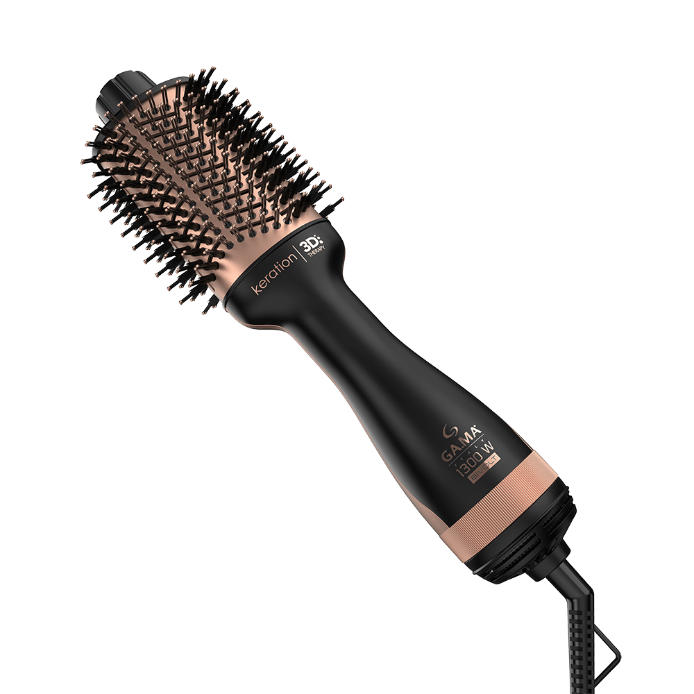 Escova Secadora Ga.Ma Stylish Keration Brush 3D, 3 Temperaturas, 3 Velocidades, 