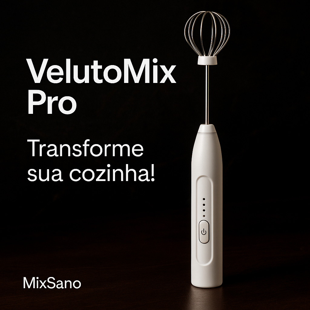 Mini Mixer Portátil Batedor Espumado Misturador de Bebidas USB Recarregável