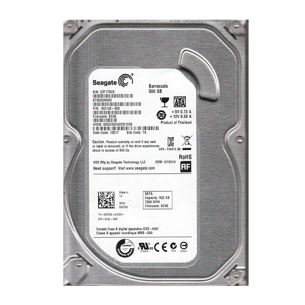 HD Interno Seagate 500GB SATA 7200 RPM