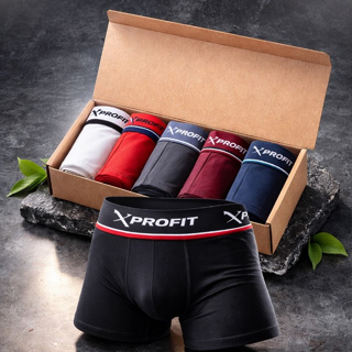 Kit com 3/5 Cuecas Box de ALGODÃO Adulta Antialergico em Oferta na Shopee