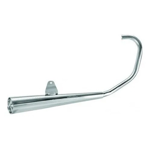 ESCAPAMENTO TITAN 160 16-22/FAN 160 18-20 - (2 ABAFADOR) - (ESTRALADO) - GEMOTO