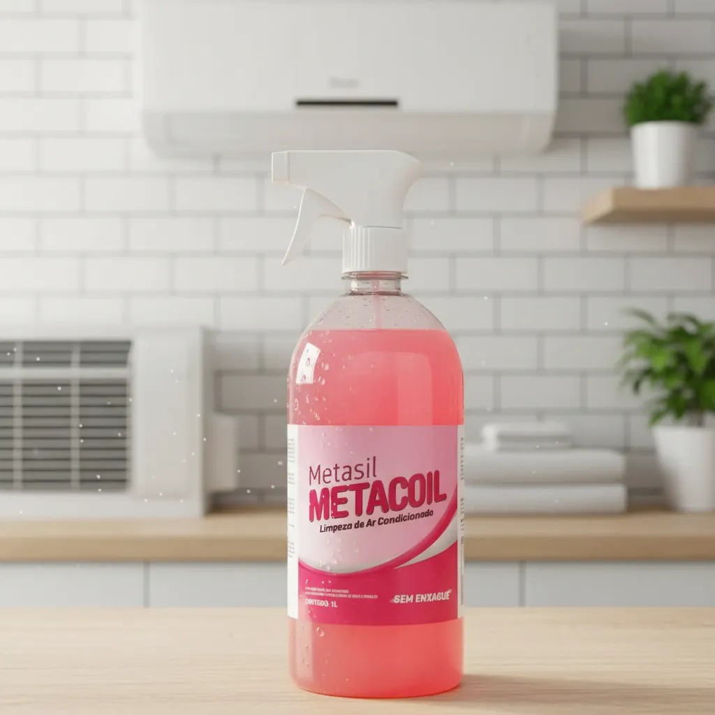 Metasil Metacoil Limpeza De Ar Condicionado Sem Enxague 1l