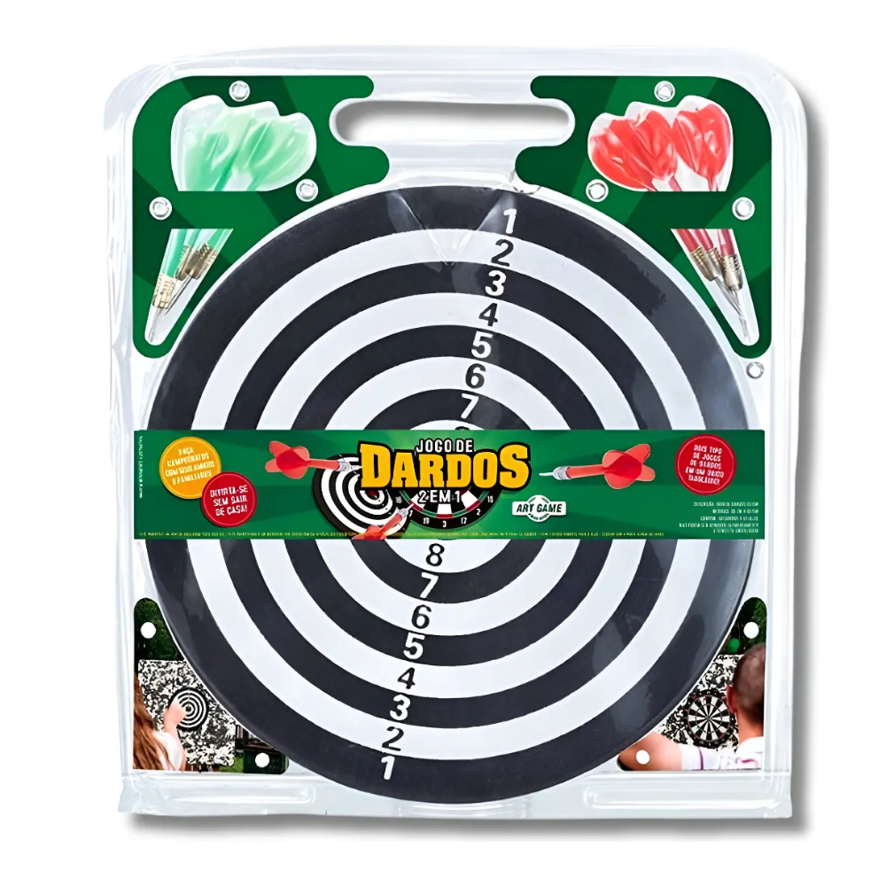 Jogo De Dardos 2 Em 1 Diversão Garantida Com Amigos