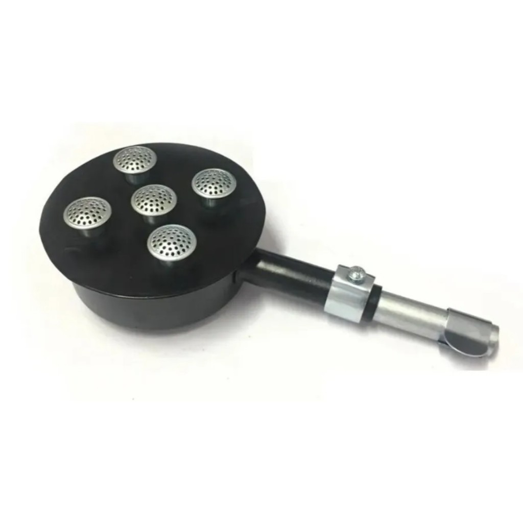 Queimador Alta Pressão Fogão 5 Caulins Caulim Fogareiro Inox Industrial