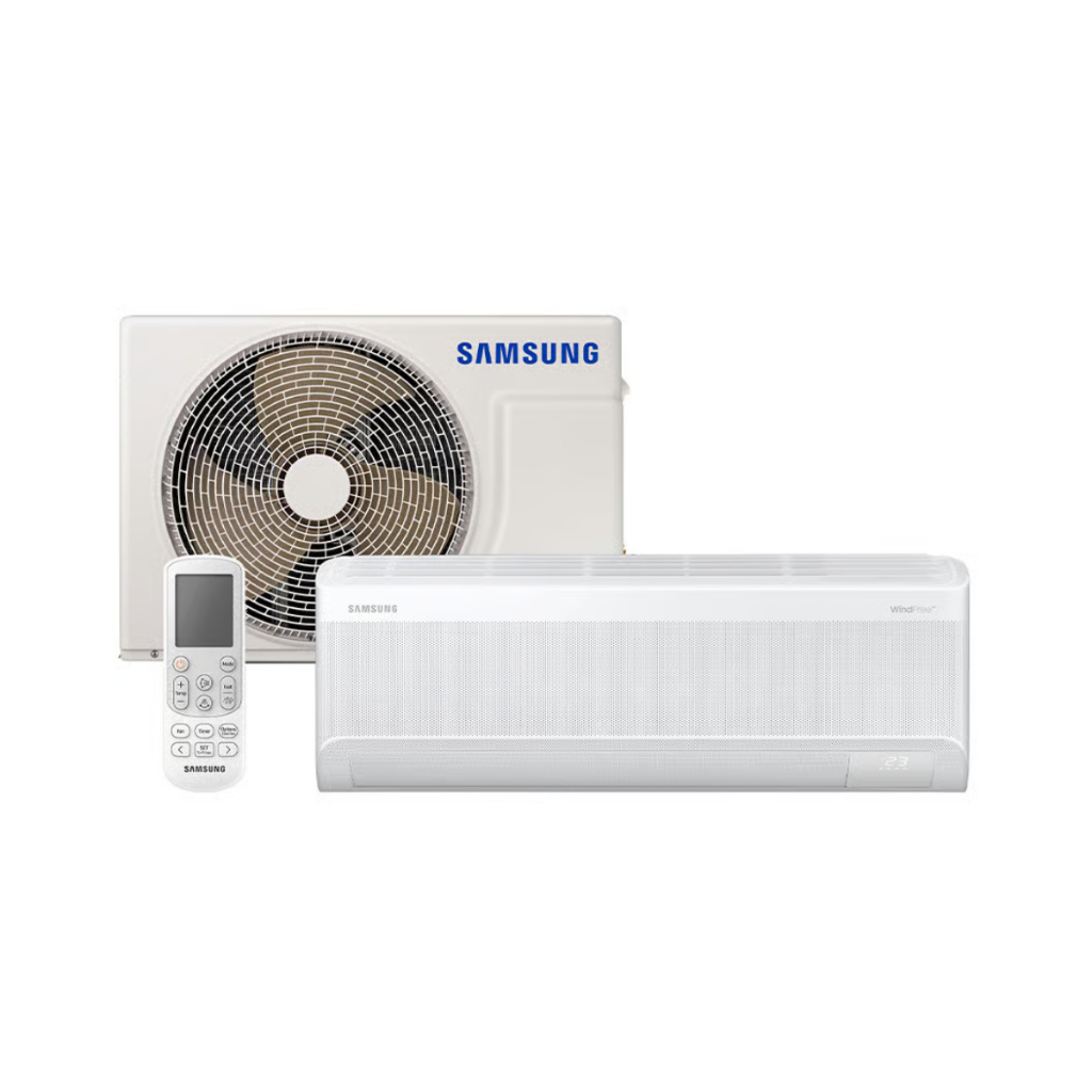 Ar Condicionado 22000 BTUs Inverter Samsung Windfree Connect Split Hi Wall Frio R-410a 220V Monofásico