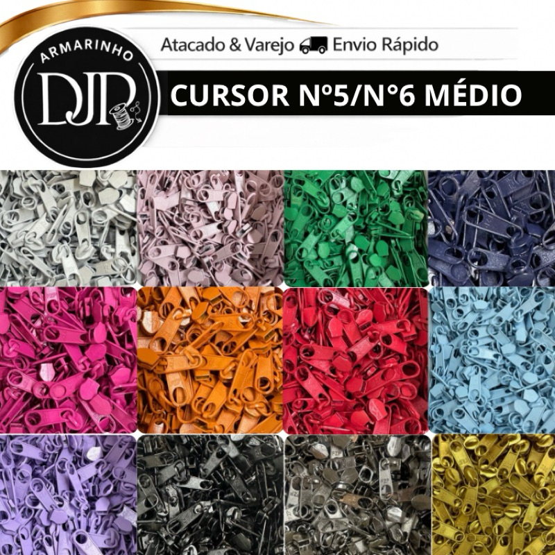 Cursor N 5 N 6 Colorido Zíper
