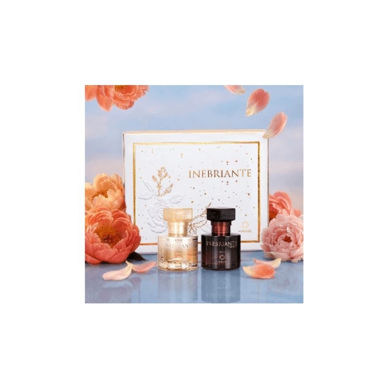 Presente dia das mães kit Hinode com 2 perfumes inebriante 30ml