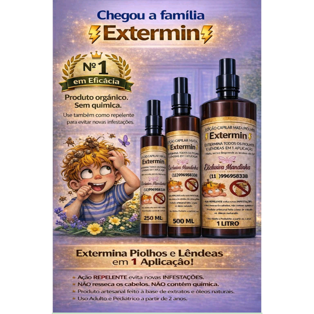 Familia Exterminadora de piolhos e lêndeas